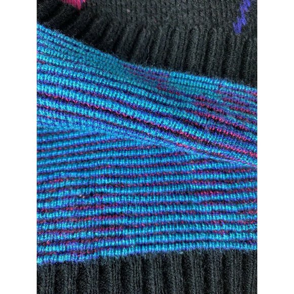 Country Craft Vintage Floral Bright Sweater M/L - Picture 10 of 11